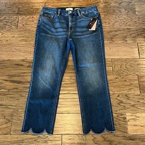 7 For All Mankind Jen7 Ankle Straight Size 12